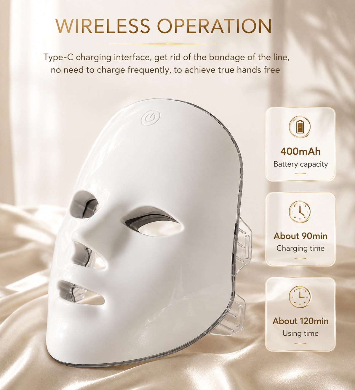 LUMERA 7-Colour LED Light Therapy Mask